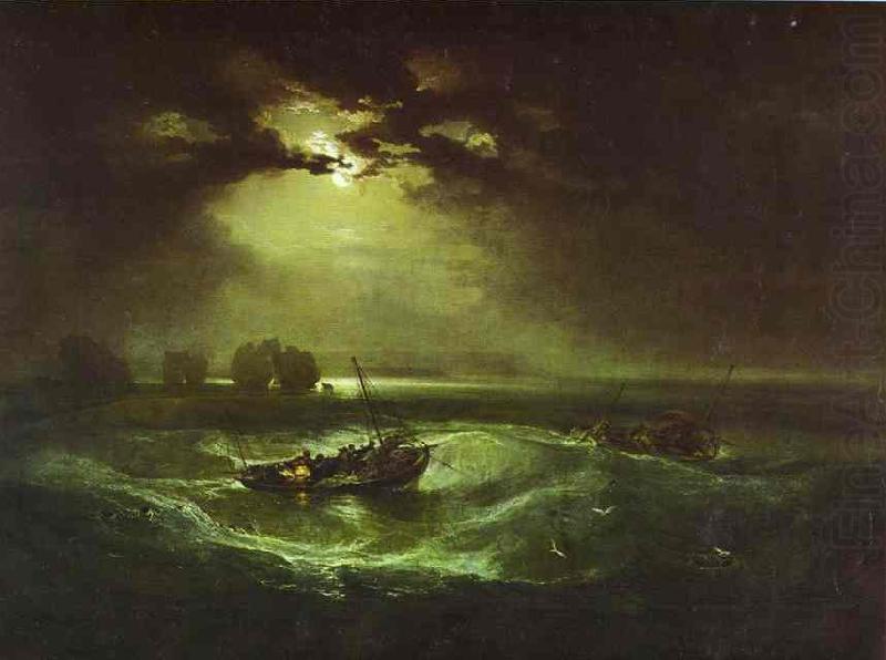 Fishermen at Sea, J.M.W. Turner